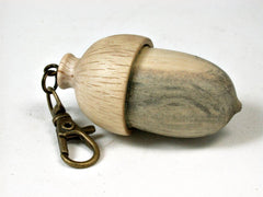 LV-2720 California Buckeye & Live Oak Acorn Pendant Box, Bag Charm, Keychain-SCREW CAP