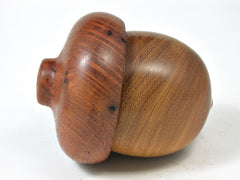 LV-2745 Argentine Osage & Sheoak Acorn Jewelry, Ring Box, Pill Box-SCREW CAP