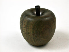 LV-2693 Verawood with Ebony Stem Wooden Apple Threaded Box-SCREW CAP