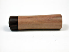 LV-2647 Sandalwood & Ebony Slim Box, Toothpick Holder, Needle Case-SCREW CAP
