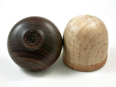 LV-2601 Incense Cedar Burl & Chechen Acorn Trinket Box, Jewelry Box-SCREW CAP