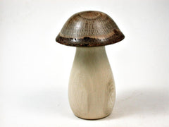 LV-2952 Holly & Live Oak Wooden Mushroom Trinket Box, Pill, Jewelry Box-THREADED