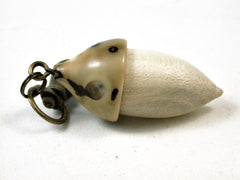 LV-2706 Holly & Palm Nut Acorn Pendant Box-SCREW CAP
