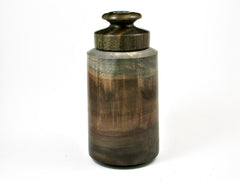 LV-2726 Rainbow Tulip Poplar & Verawood Threaded Tall Box, Urn--Screw-on Cap