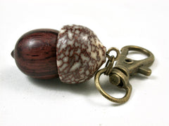 LV-3006 Camatillo & Betelnut Acorn Box, Pill Holder, Compartment Pendant-SCREW CAP