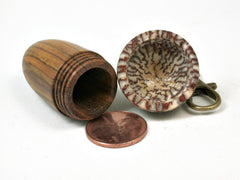 LV-2936 Acorn Pendant Box, Compartment Jewelry from Chittum & Betelnut-SCREW CAP