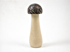 LV-3155 Holly & Betel Nut Mushroom Box, Needlecase, Pill Holder-THREADED