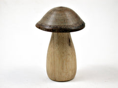 LV-3152 Persimmon & Coast Live Oak Mushroom Box, Pill Holder-THREADED