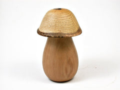 LV-2881 Ivorywood & Wisteria Threaded Wooden Mushroom Box