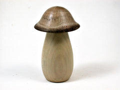 LV-3028 Holly & Live Oak Wooden Mushroom Trinket Box, Pill, Jewelry Box-THREADED
