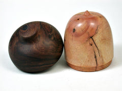 LV-2897 Acorn Box, Ring Box, Pill Box Bristlecone Pine & Ironwood-SCREW CAP