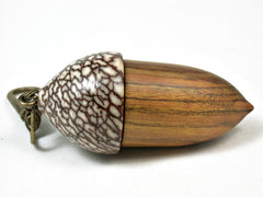 LV-2936 Acorn Pendant Box, Compartment Jewelry from Chittum & Betelnut-SCREW CAP