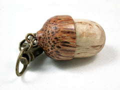 LV-3013 Masur Birch & Hala Acorn Box, Pill Holder, Secret Compartment Pendant-SCREW CAP