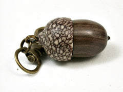 LV-2935 Acorn Pendant Box, Cremation Jewelry from Cocuswood & Betelnut-SCREW CAP