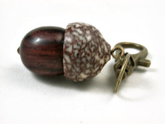 LV-3006 Camatillo & Betelnut Acorn Box, Pill Holder, Compartment Pendant-SCREW CAP