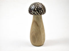 LV-3150 Persimmon & Betel Nut Mushroom Box, Pill Holder-THREADED