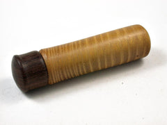 LV-2613 Osage Orange & Partridgewood Slim Pill Box, Cash Stash, Needle Case-SCREW CAP