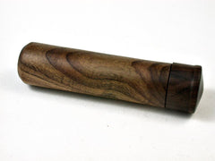 LV-2681 Redbud & Mun Ebony Slim Box, Toothpick Holder, Needle Case-SCREW CAP
