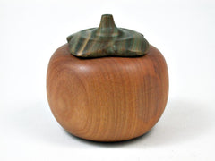 LV-3023 Persimmon Threaded Box from Chakte Viga & Verawood-SCREW CAP