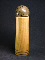 LV-700 Green Poplar & Raphia Palm Nut Slim Pill Box, Snuff Box, Toothpick Holder, Needle Case-SCREW CAP