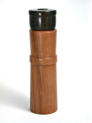 LV-1392 Mountain Mahogany & Ebony Pill Box, Snuff Box, Toothpick Holder, Needle Case-SCREW CAP