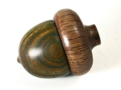 LV-1430 Verawood & Live Oak Acorn Trinket Box, Keepsakes, Jewelry Box-SCREW CAP