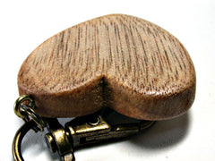 LV-1454 Primavera Wooden Heart Shaped Charm, Keychain, Unique Hand Made