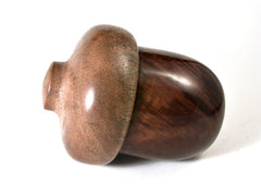 LV-1461 Manzanita Burl & Black Walnut Acorn Trinket, Keepsakes, Jewelry Box-SCREW CAP