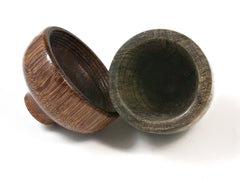LV-1515 Curly Buckeye & Brownheart Acorn Trinket Box, Keepsakes, Jewelry Box-SCREW CAP