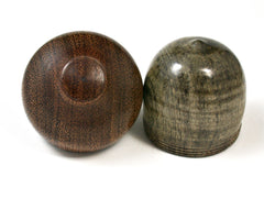 LV-1515 Curly Buckeye & Brownheart Acorn Trinket Box, Keepsakes, Jewelry Box-SCREW CAP