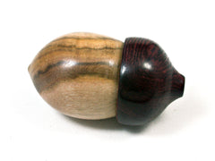 LV-1565 Chinese Pistachio and Camatillo Acorn Box, Pill Holder, Cash Stash