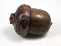 LV-1694 Queenwood & Kingwood Acorn Trinket Box, Keepsakes, Jewelry Box-SCREW CAP