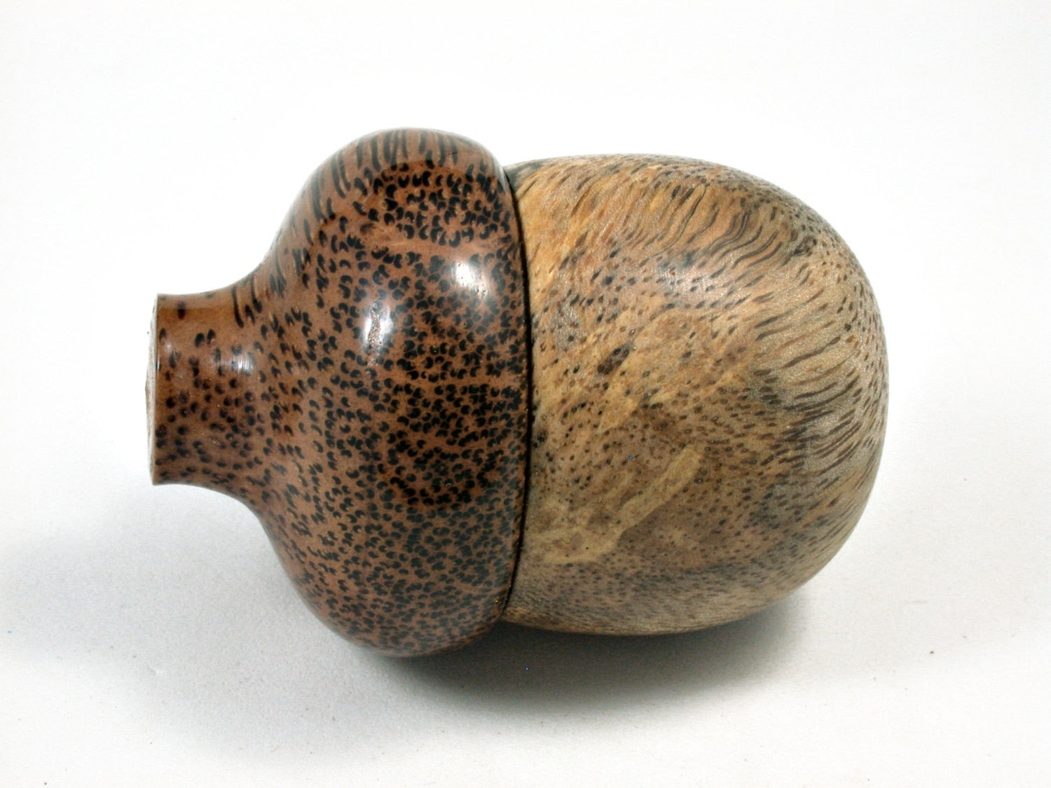 LV-1693 Mango & Coconut Acorn Trinket Box, Keepsakes, Jewelry Box-SCREW CAP