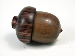 LV-1694 Queenwood & Kingwood Acorn Trinket Box, Keepsakes, Jewelry Box-SCREW CAP