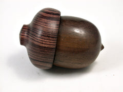 LV-1694 Queenwood & Kingwood Acorn Trinket Box, Keepsakes, Jewelry Box-SCREW CAP