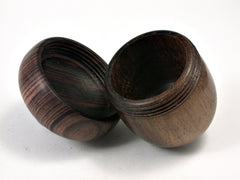 LV-1694 Queenwood & Kingwood Acorn Trinket Box, Keepsakes, Jewelry Box-SCREW CAP