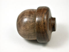 LV-1712 Satinwood & Ironwood Acorn Trinket Box, Keepsake, Jewelry Box-SCREW CAP