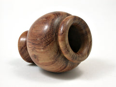 LV-0365 Tulipwood Miniature Wooden Vase, Footed Bowl, Hollow Form-CUTE