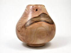LV-1782 California Wild Lilac Hand Turned Wooden Bowl, Vase, Hollow Form-RARE