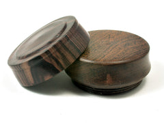 LV-1804 Partridgewood & Kingwood Flat Pill Box, Ring Holder, Jewelry Box-SCREW CAP