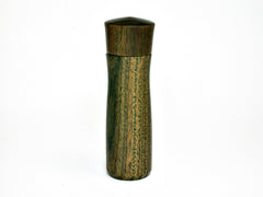 LV-1805 Argentine Lignum Vitae Wooden Slim Pill Box, Toothpick Holder, Needle Case-SCREW CAP