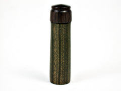 LV-1884 Verawood & Leadwood Wooden Slim Pill Box, Toothpick Holder, Needle Case-SCREW CAP