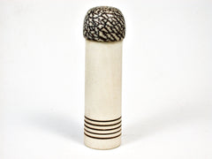 LV-1885 Holly & Betelnut Wooden Slim Pill Box, Toothpick Holder, Needle Case-SCREW CAP