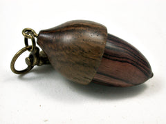 LV-1887 Camatillo & Leadwood Acorn Pendant Charm, Pill Holder-SCREW CAP