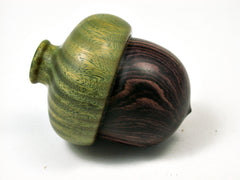 LV-1925 Camatillo & Vera Wooden Acorn Trinket Box, Keepsakes, Jewelry Box-SCREW CAP