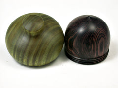 LV-1925 Camatillo & Vera Wooden Acorn Trinket Box, Keepsakes, Jewelry Box-SCREW CAP
