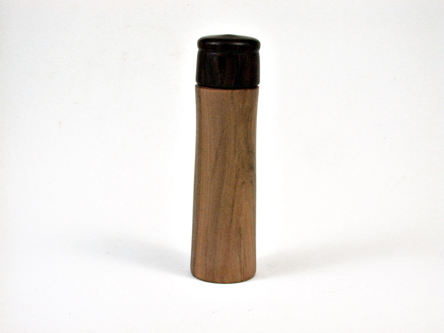 LV-1920 Sandalwood & Rosewood Slim Pill Box, Toothpick Holder, Needle Case-SCREW CAP