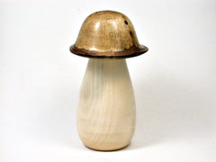 LV-1957 Threaded Wooden Mushroom Box from Holly & California Live Oak-LARGE