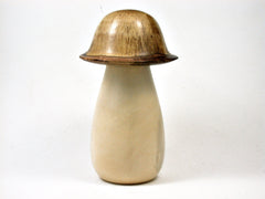 LV-1957 Threaded Wooden Mushroom Box from Holly & California Live Oak-LARGE