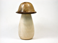 LV-1957 Threaded Wooden Mushroom Box from Holly & California Live Oak-LARGE